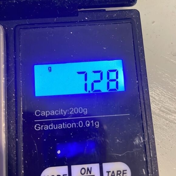 Vintage 1970s Swank engravable polished smooth silver tone tie bar/clip - Picture 12 of 12